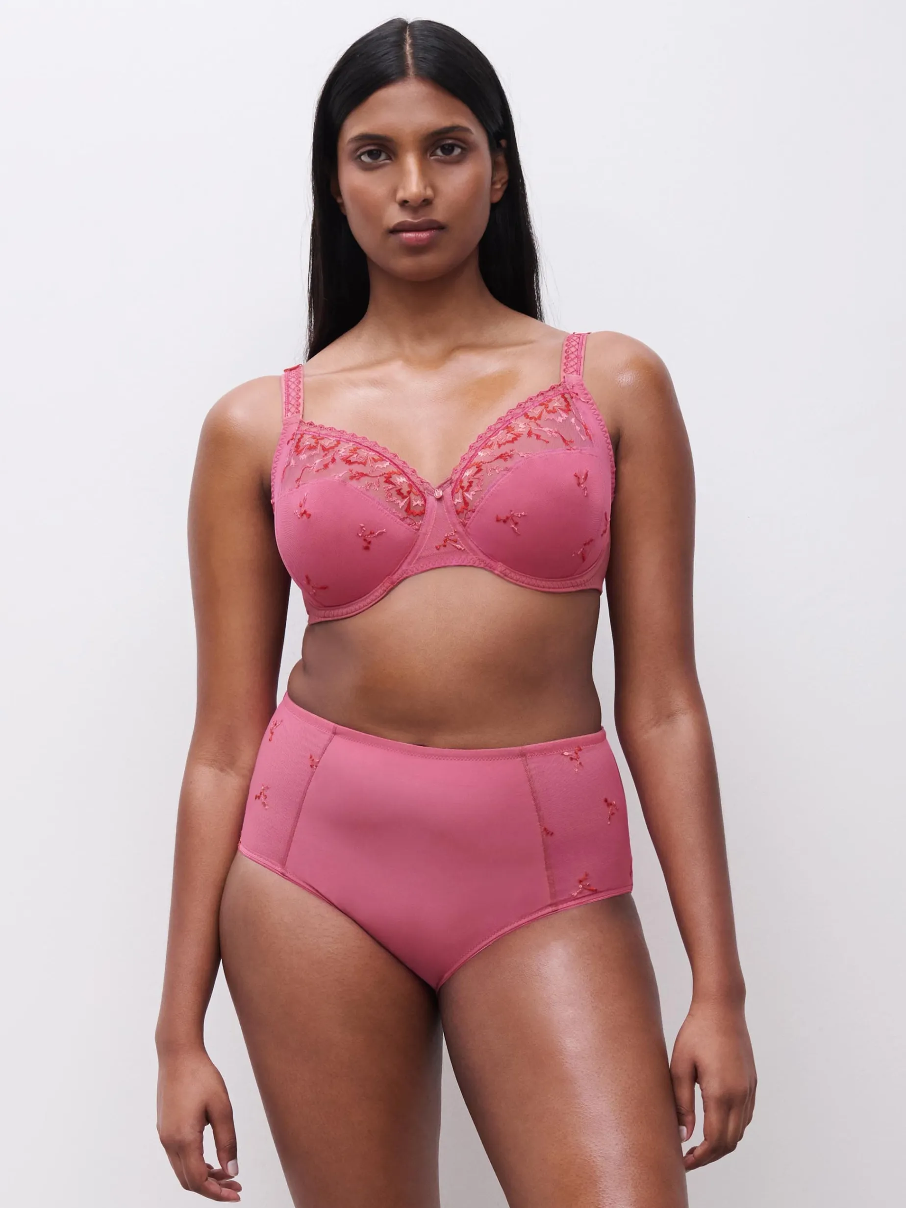 Chantelle Every Curve Hoge taille slip - Dahlia Multico