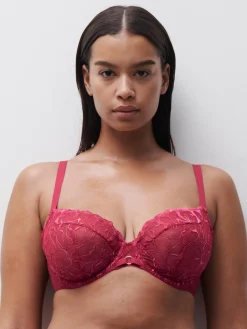 Chantelle FLEURS Beugel BH - Candy Apple Shades
