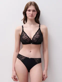 Chantelle FLEURS Bralette - Zwart