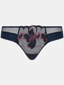 Chantelle FLEURS SIGNATURE Fleurs Signature Shorty - Sailing Blue Lurex