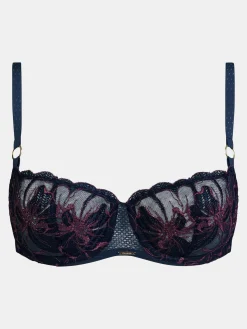 Chantelle FLEURS SIGNATURE Balconette BH - Sailing Blue Lurex
