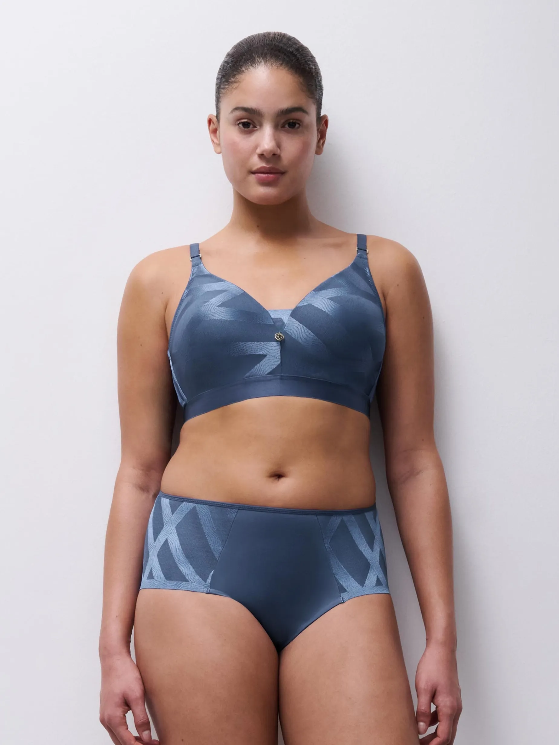 Chantelle GLAZE Beugelloze BH - Denim