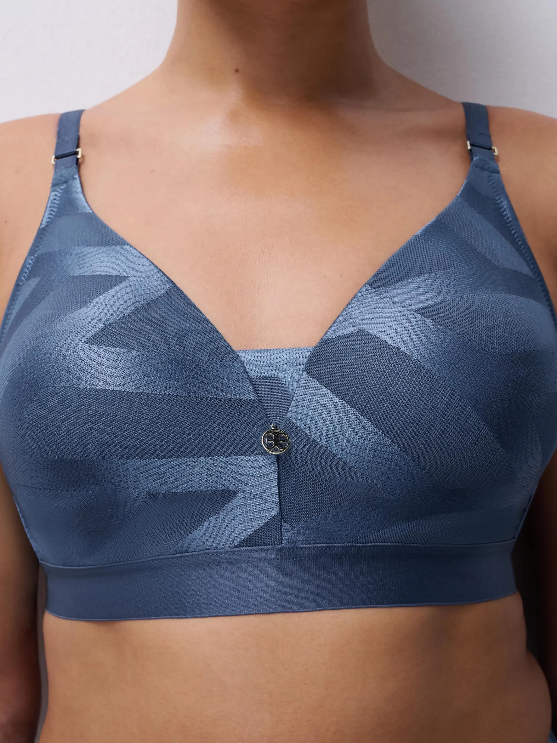 Chantelle GLAZE Beugelloze BH - Denim