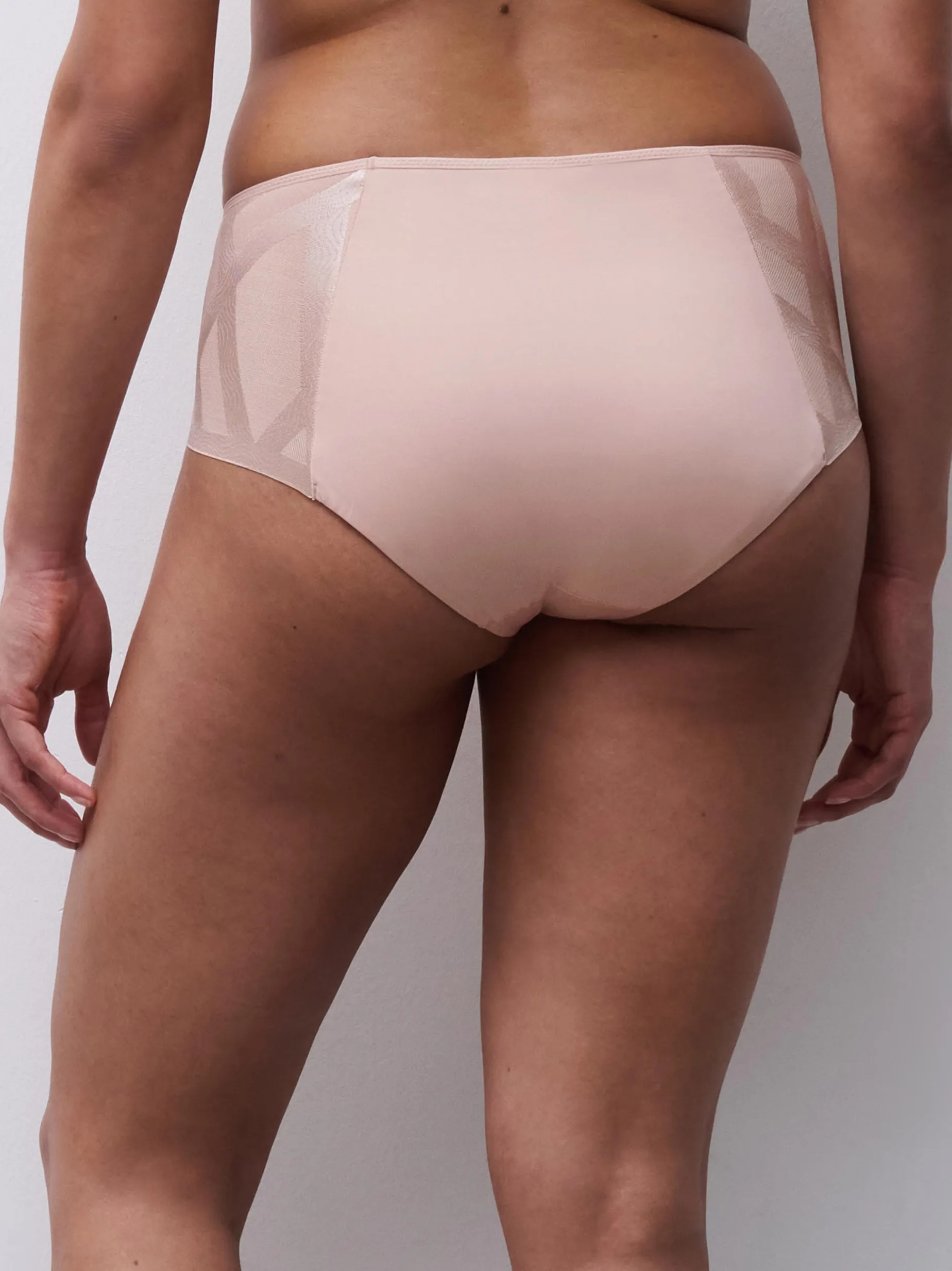 Chantelle GLAZE Hoge taille slip - Soft pink