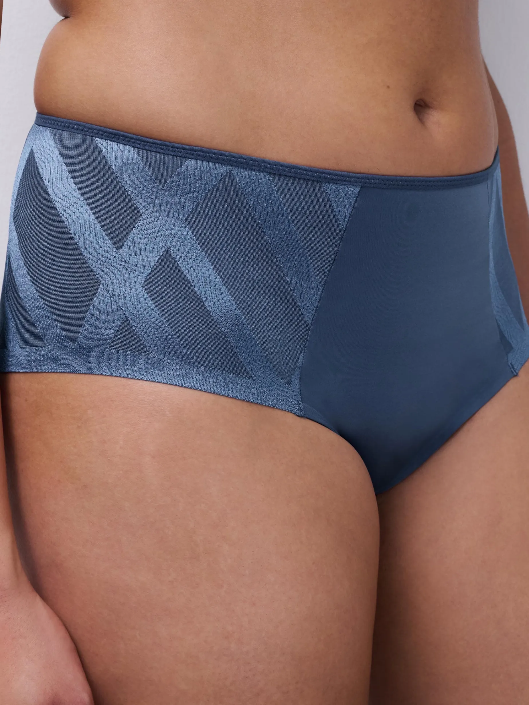 Chantelle GLAZE Hoge Taille Slip - Denim