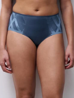 Chantelle GLAZE Hoge Taille Slip - Denim