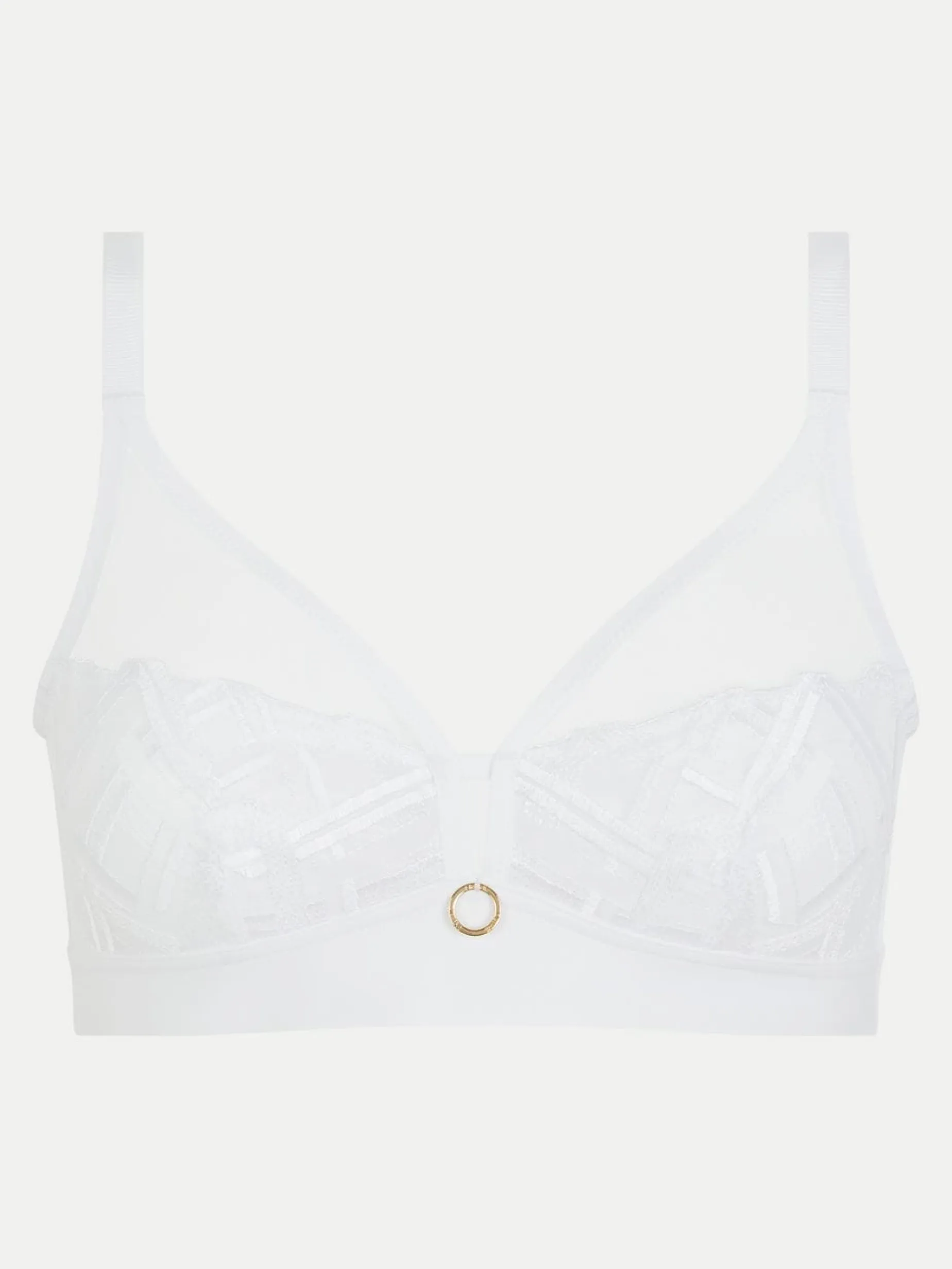 Chantelle GRAPHIC SUPPORT Beugelloze BH - Wit