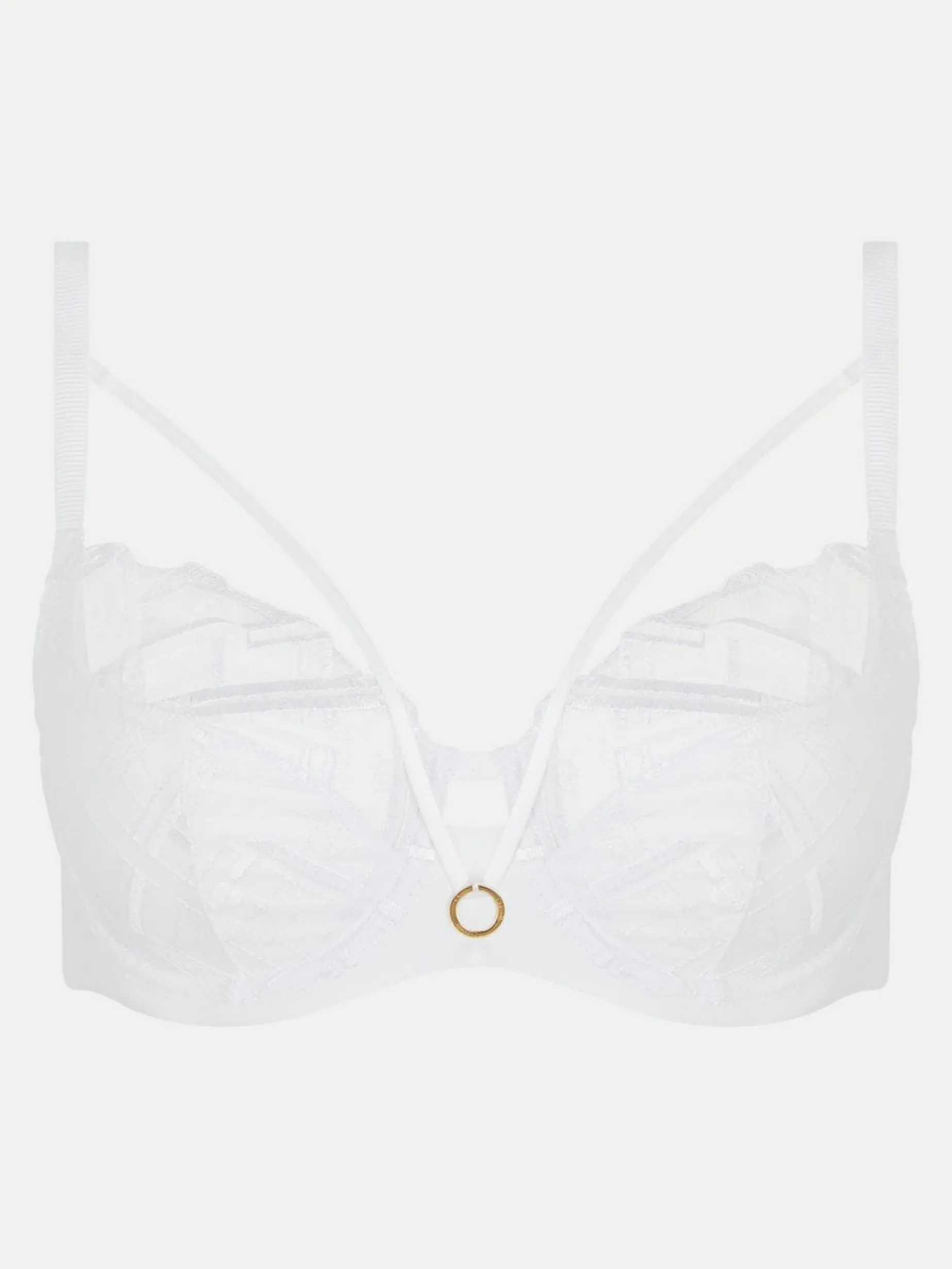 Chantelle GRAPHIC SUPPORT Niet Voorgevormde Beugel BH - Wit