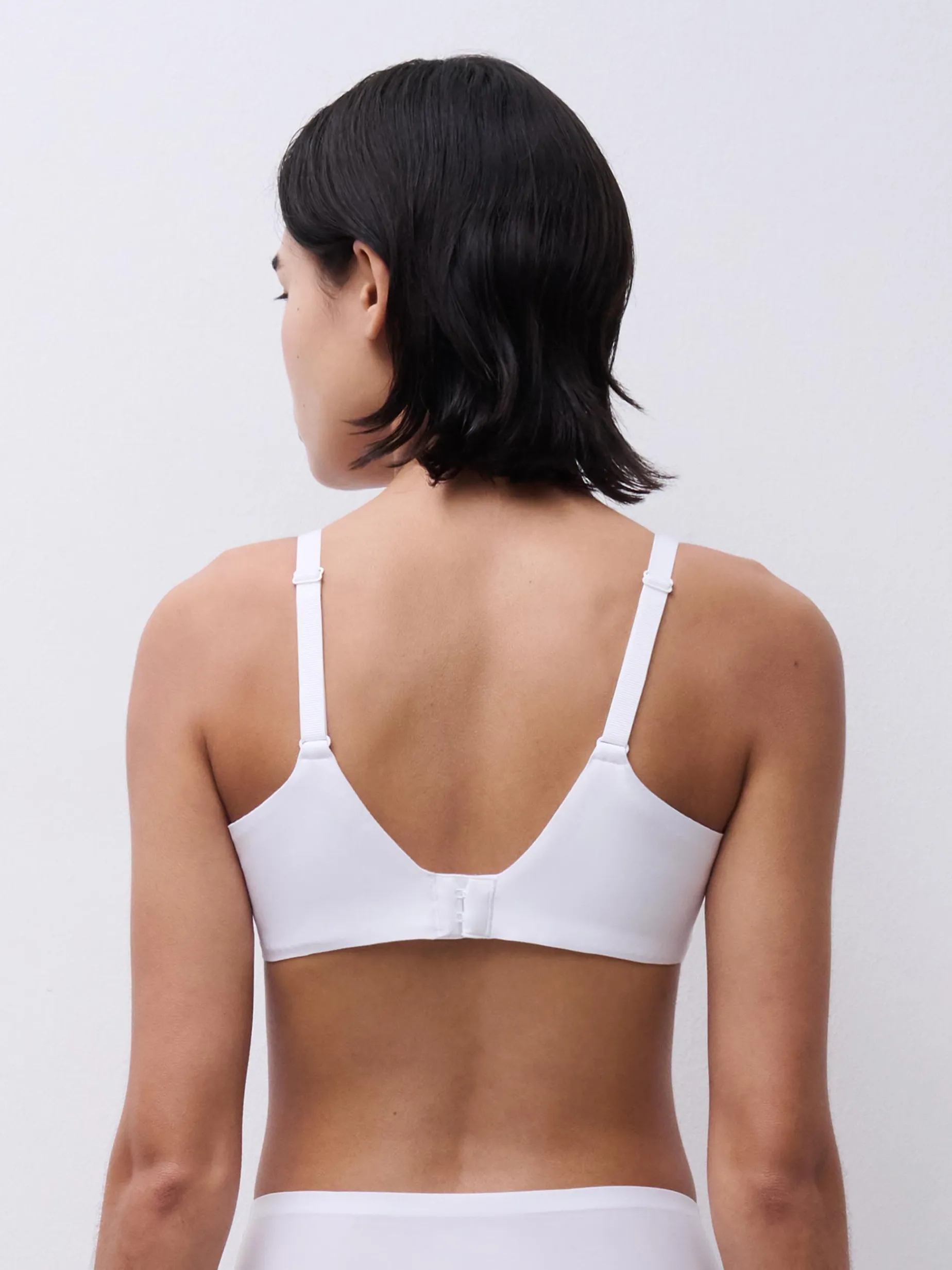 Chantelle GRAPHIC SUPPORT Niet Voorgevormde Beugel BH - Wit