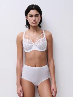 Chantelle GRAPHIC SUPPORT Niet Voorgevormde Beugel BH - Wit