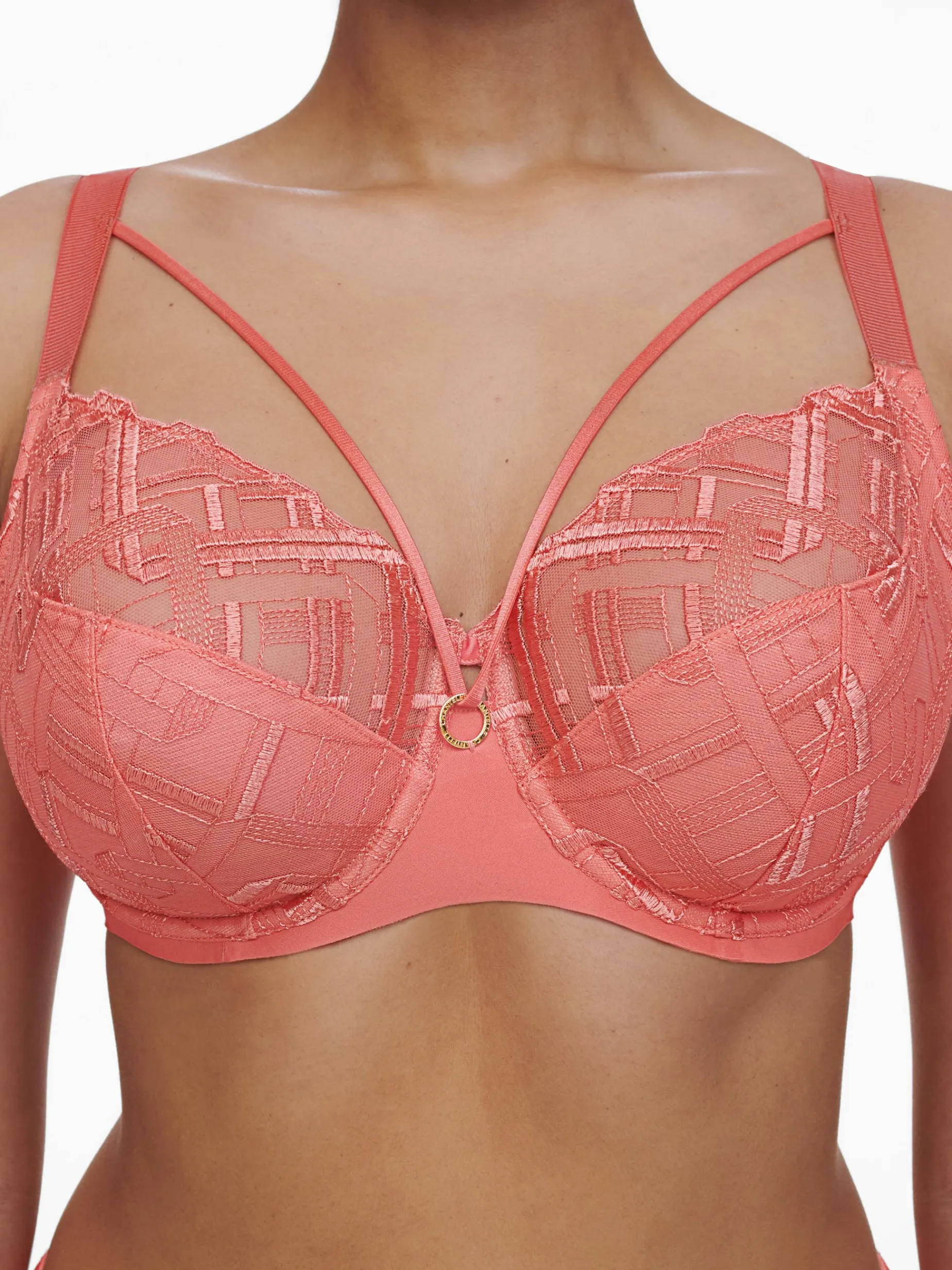 Chantelle GRAPHIC SUPPORT Niet Voorgevormde Beugel BH - Coral