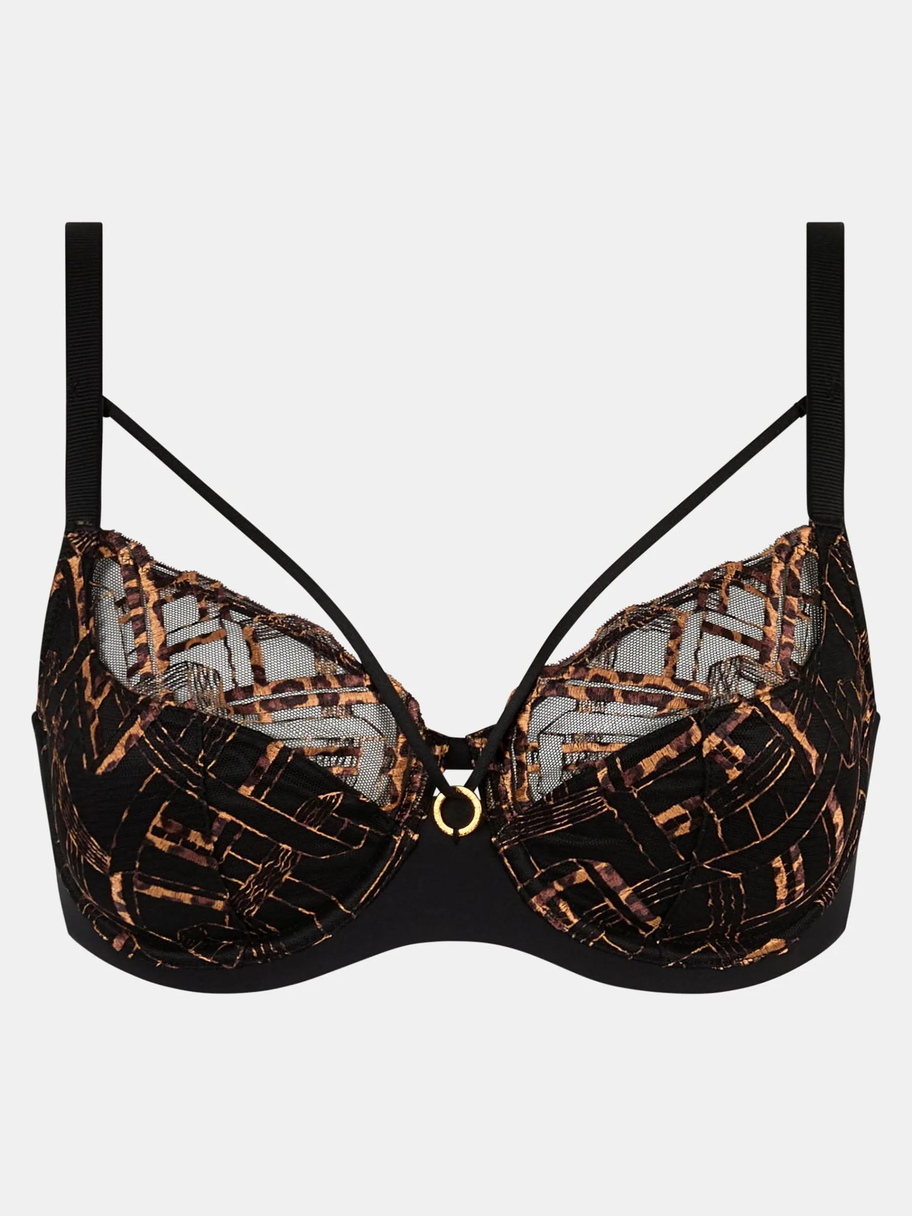 Chantelle GRAPHIC SUPPORT Niet Voorgevormde Beugel BH - Graphic Leopard