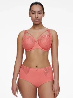Chantelle GRAPHIC SUPPORT Hoge taille slip - Coral