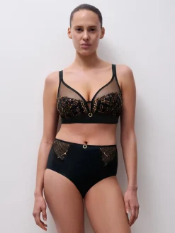 Chantelle GRAPHIC SUPPORT Niet Voorgevormde Beugel BH - Graphic Leopard