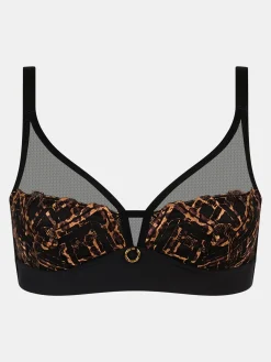 Chantelle GRAPHIC SUPPORT Niet Voorgevormde Beugel BH - Graphic Leopard