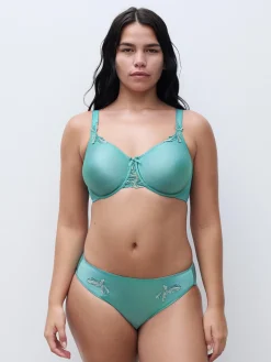 Chantelle Hedona Moulded BH - Peacock Lurex