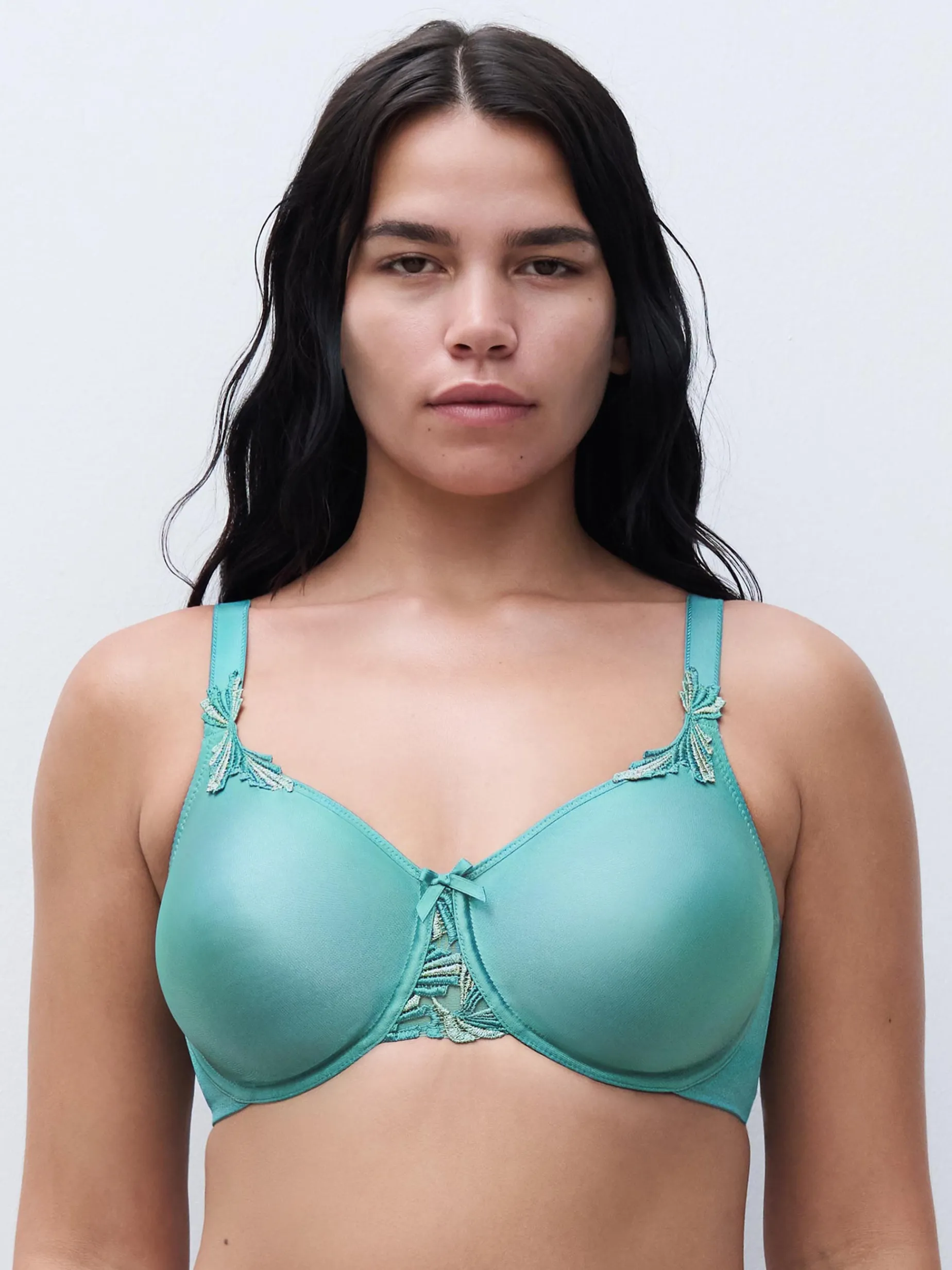 Chantelle Hedona Moulded BH - Peacock Lurex