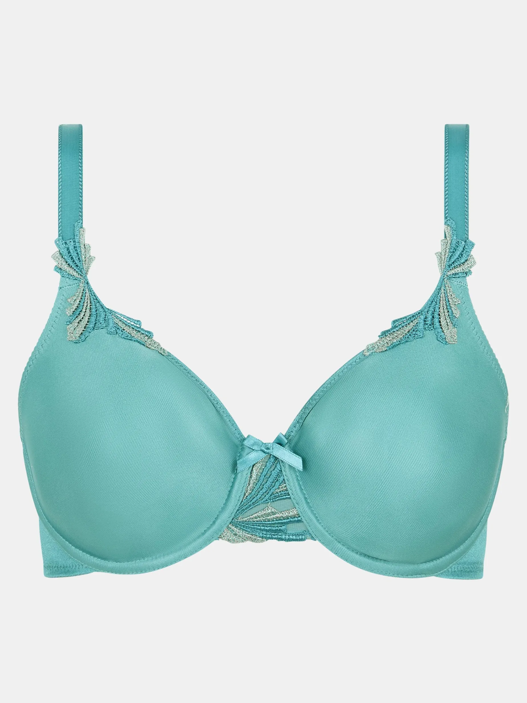 Chantelle Hedona Moulded BH - Peacock Lurex