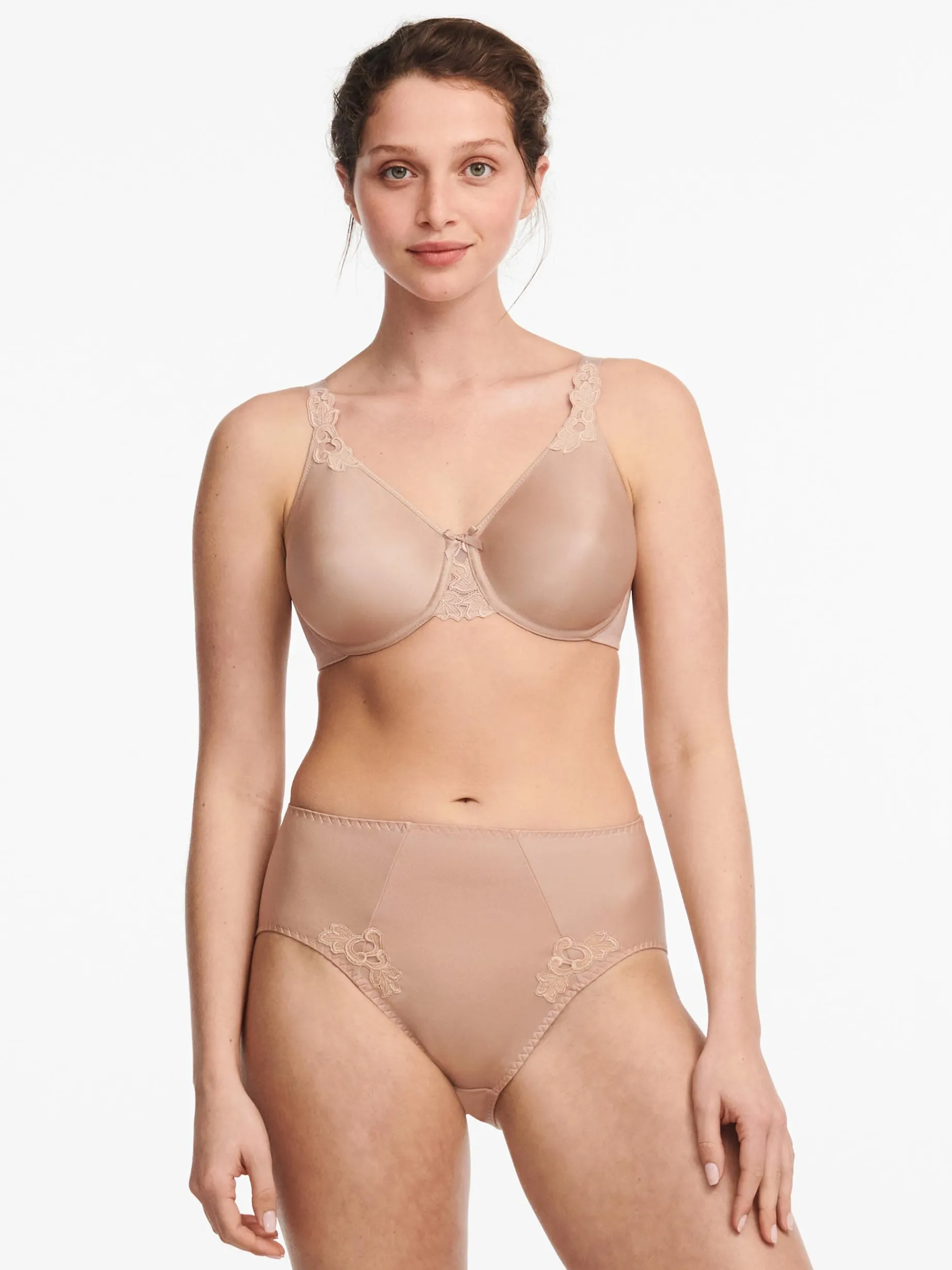 Chantelle Hedona Niet Voorgevormde Beugel BH - Beige
