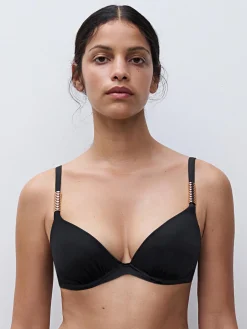 Chantelle ICON Push up Bikinitop - Zwart
