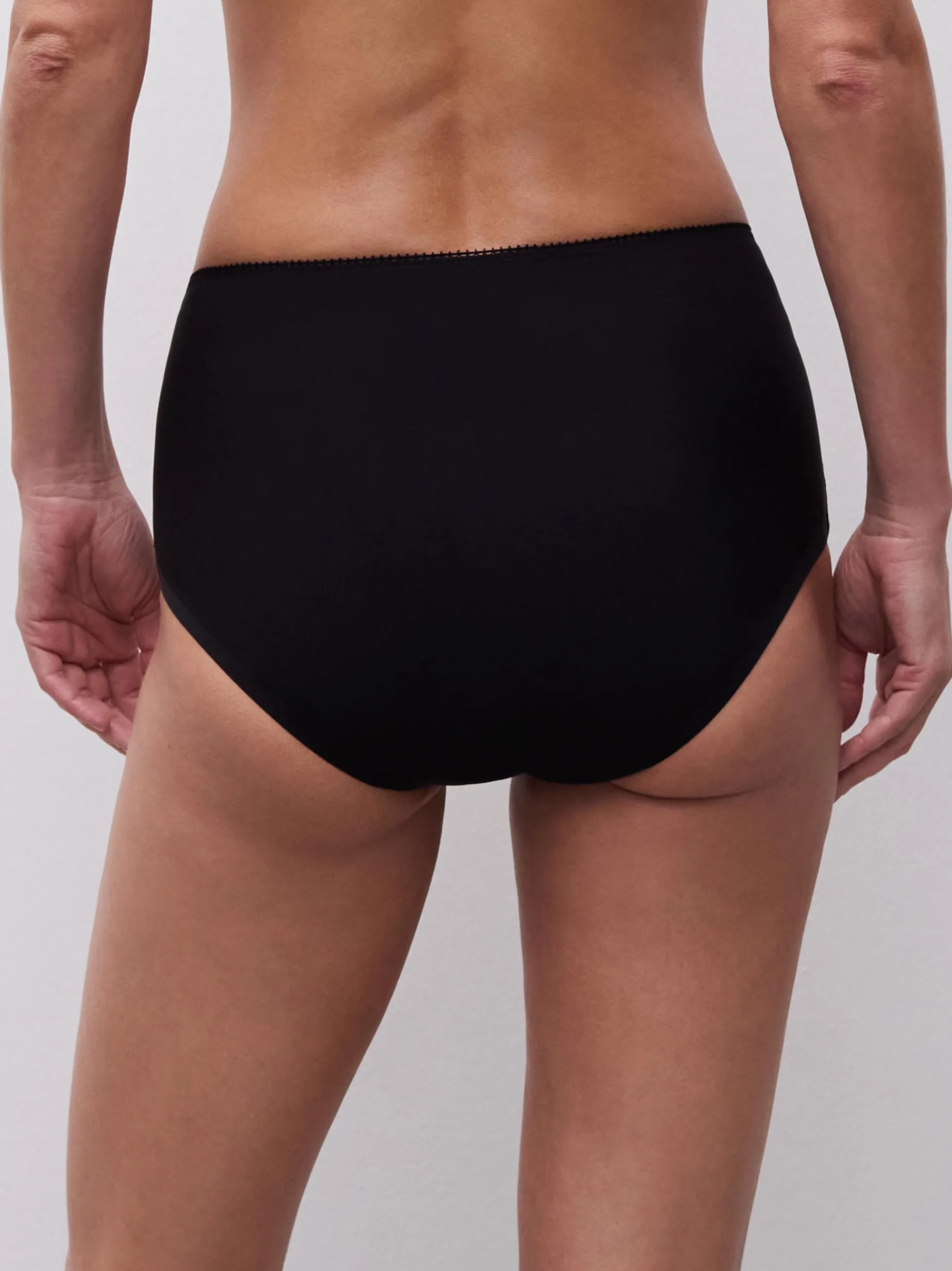 Chantelle INTRIGUE Hoge Taille slip - Zwart