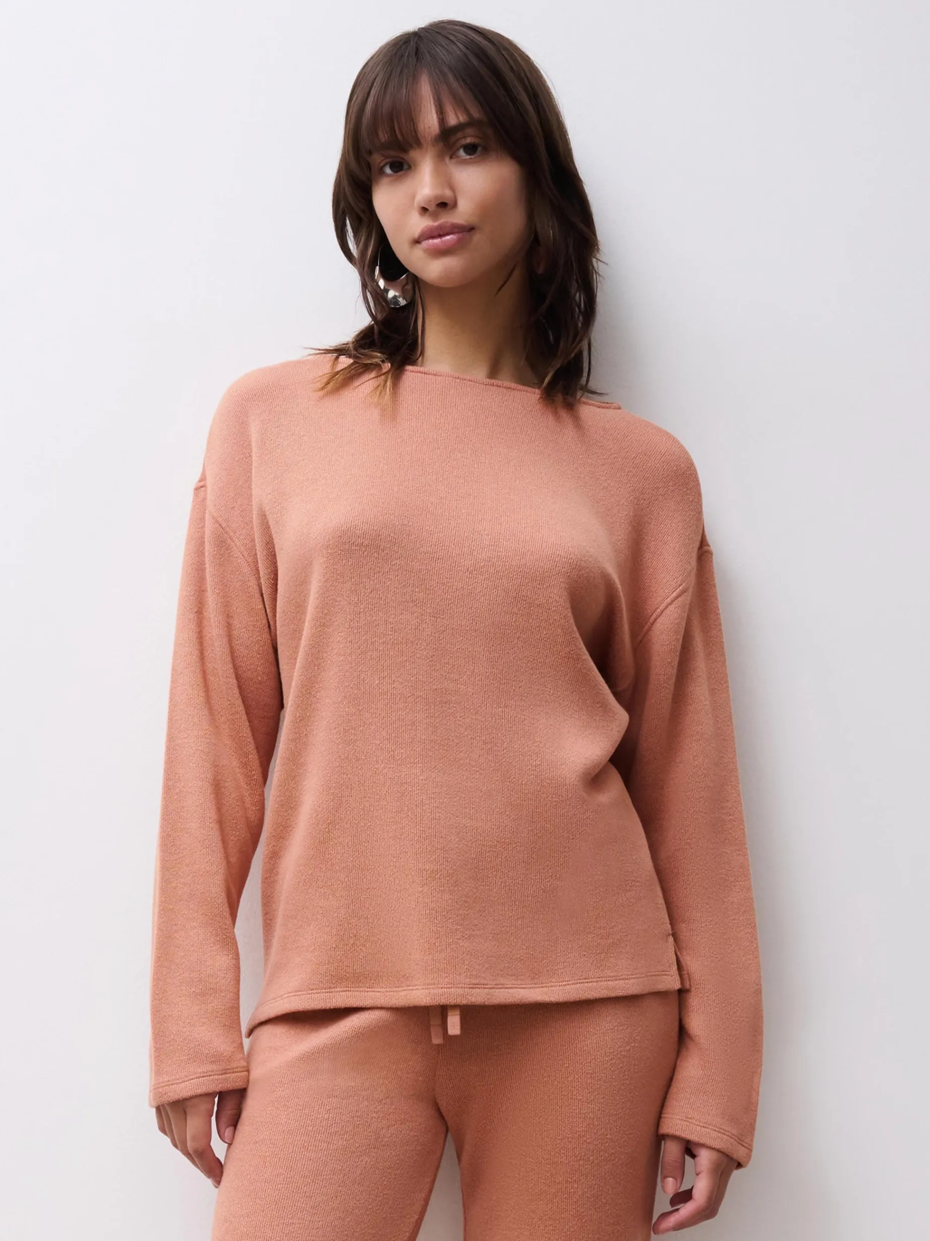 Chantelle JERRY Top Lange Mouw - Camel