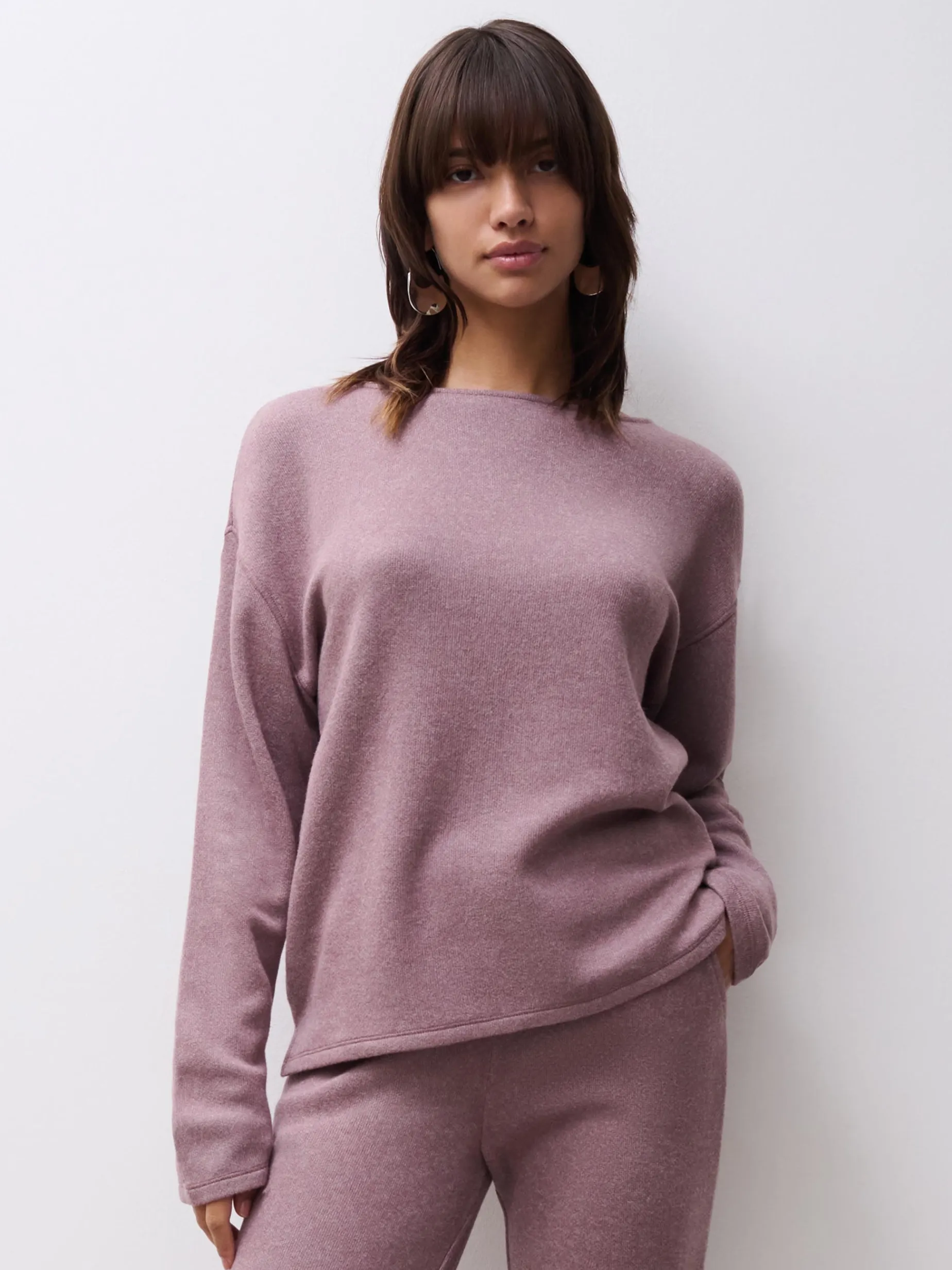 Chantelle JERRY Top Lange Mouw - Deep Taupe