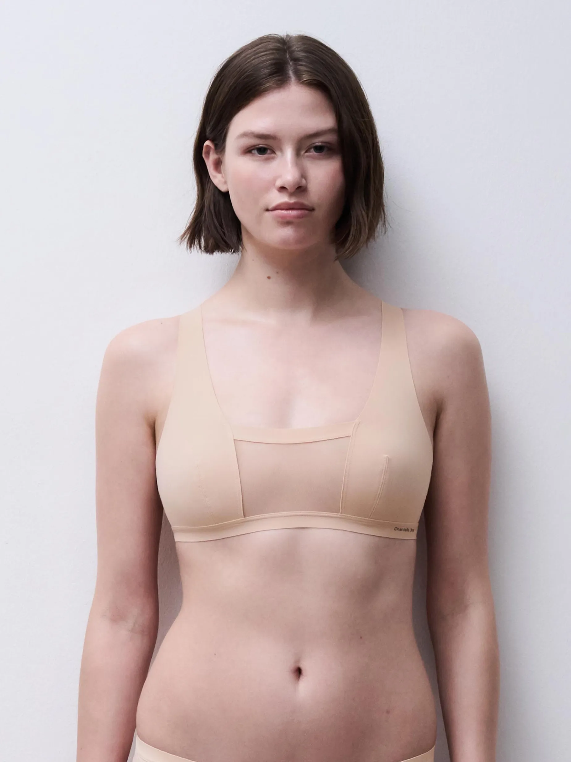 CHANTELLE LAB ONE MESH Niet beugel BH - Goudkleurig Beige