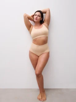 CHANTELLE LAB SMOOTH COMFORT Smooth Comfort Shapewear - High waist Brief - Clay Nude