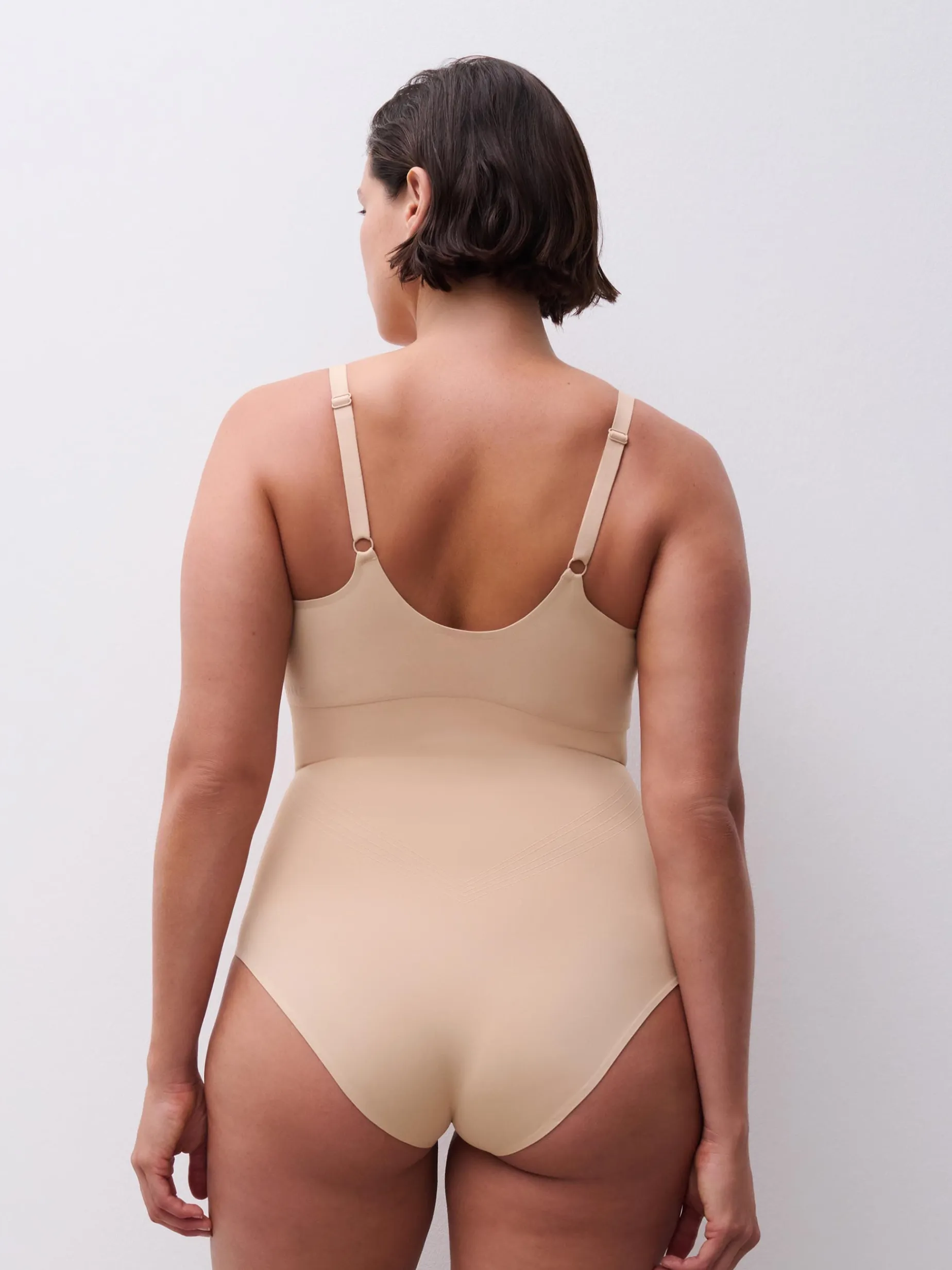 CHANTELLE LAB SMOOTH COMFORT CO SHAPEWEAR BODY - Clay Nude