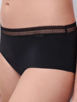 Chantelle Period Panty Graphic Hipster Menstruatieslip - Zwart