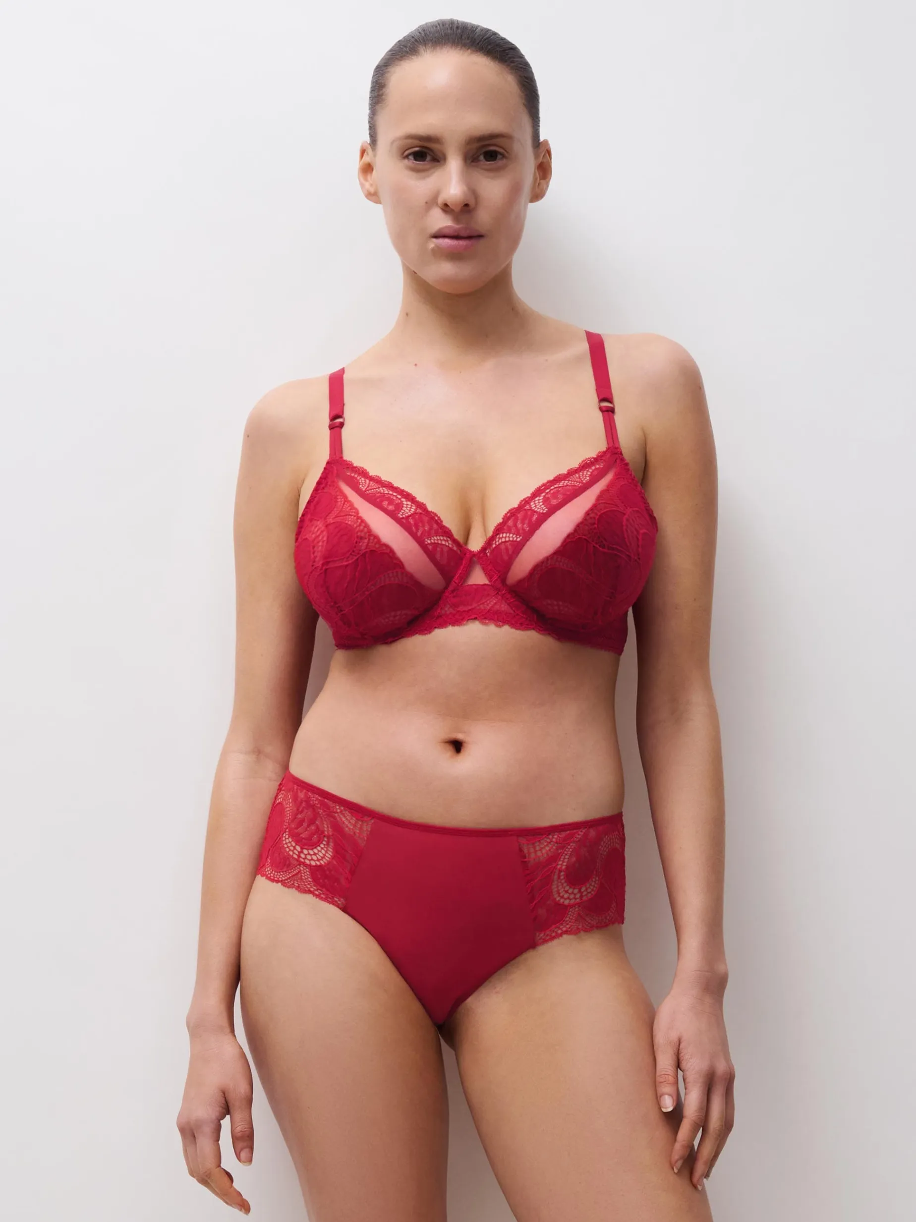 CHANTELLE PULP AMOR Slip - Scarlet