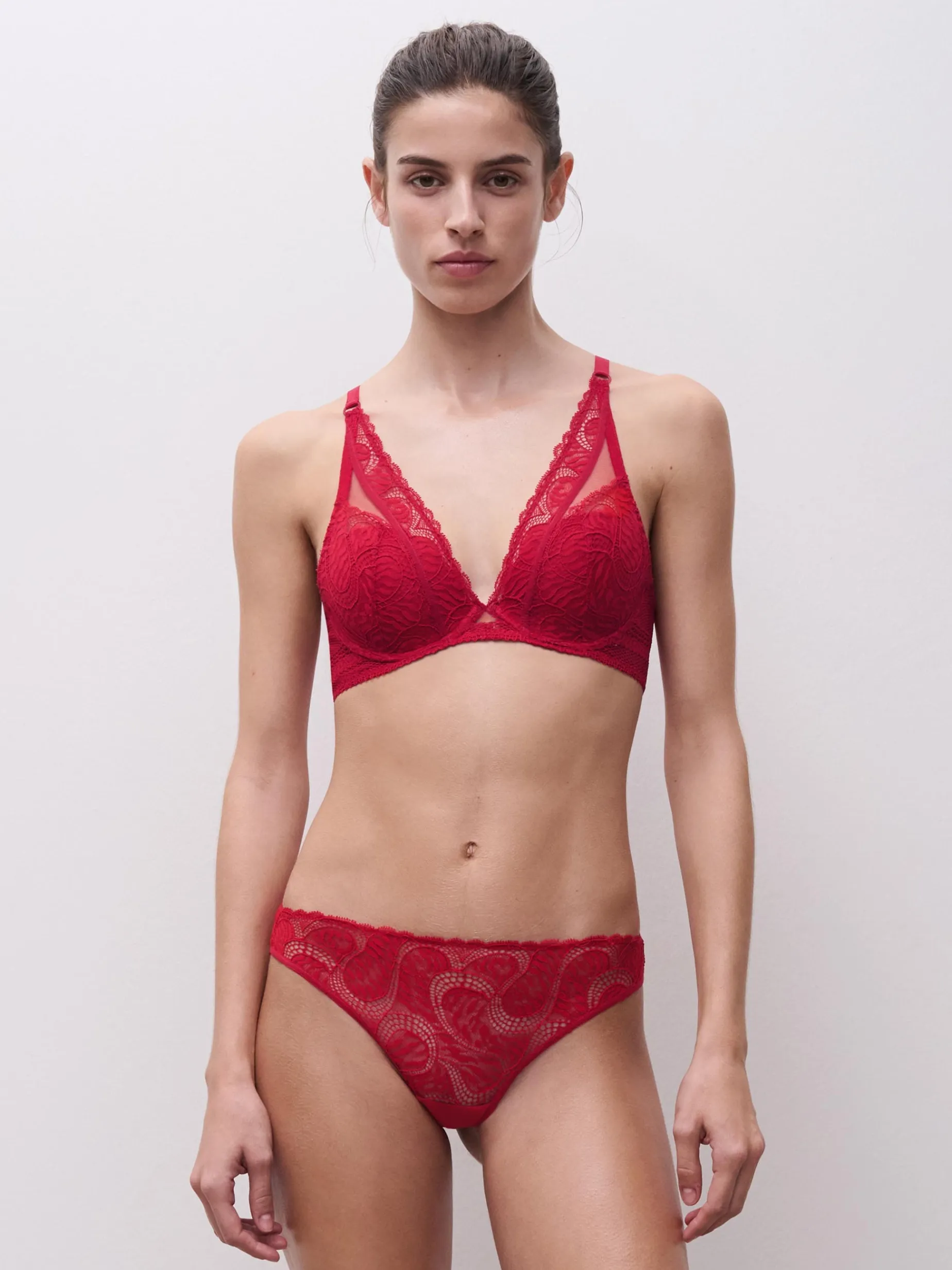 CHANTELLE PULP AMOR T-shirt BH - Scarlet
