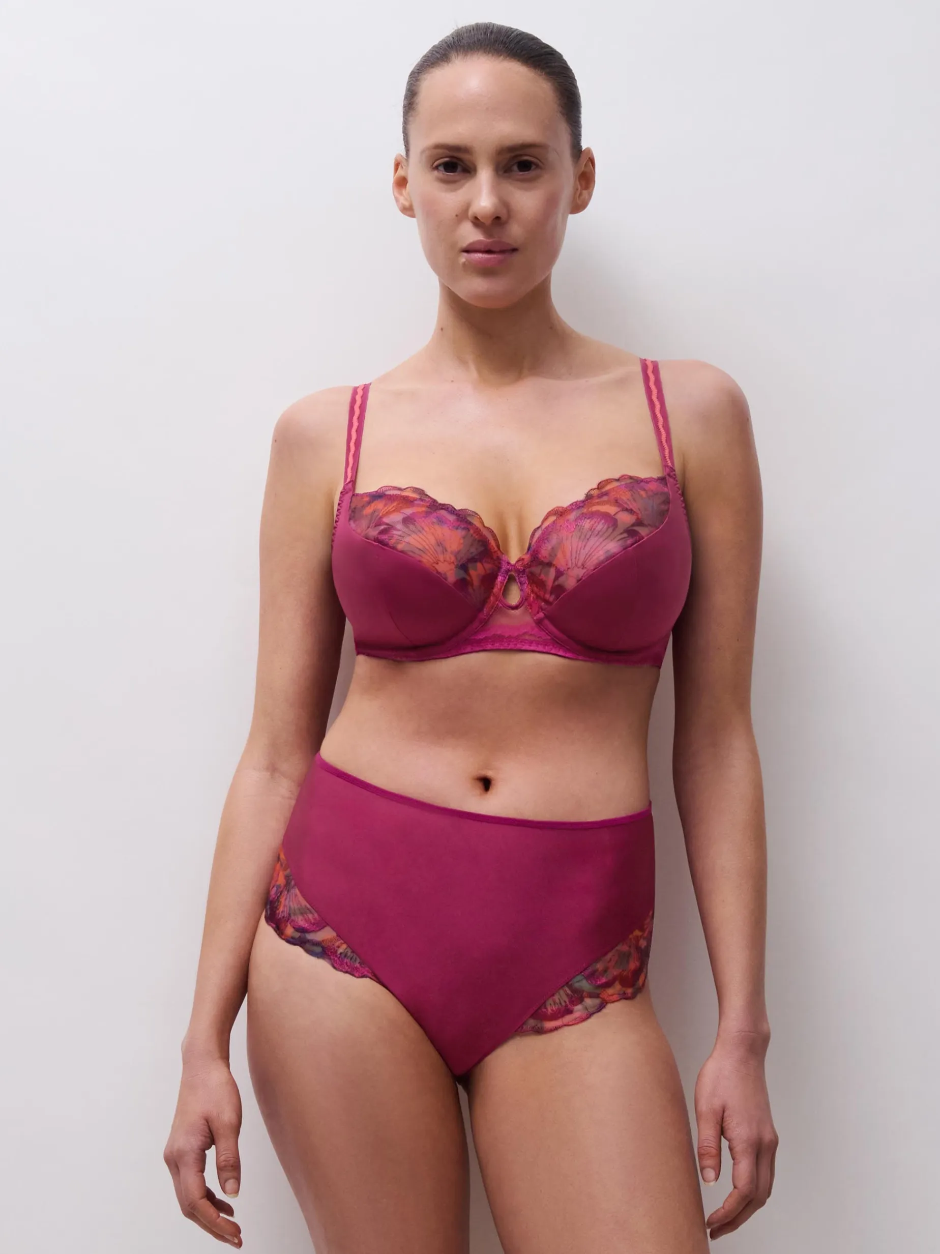 CHANTELLE PULP LILY Lily Slip - Dark Fushia Multico