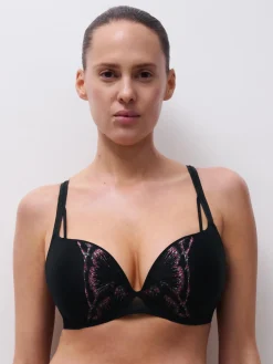 CHANTELLE PULP LILY Push-up BH - Romantic Black