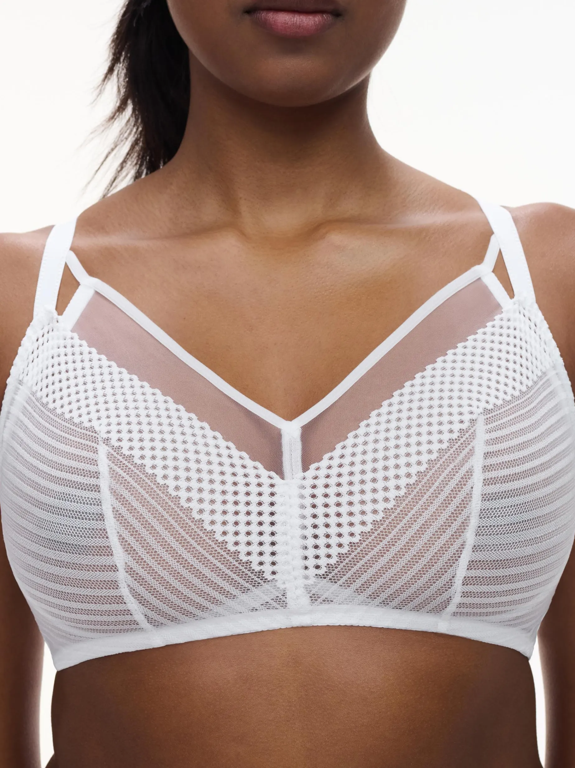 CHANTELLE PULP PLAY Beugelloze BH - Wit