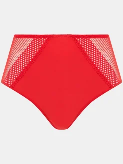 CHANTELLE PULP PLAY Hoge Taille Slip - Rood