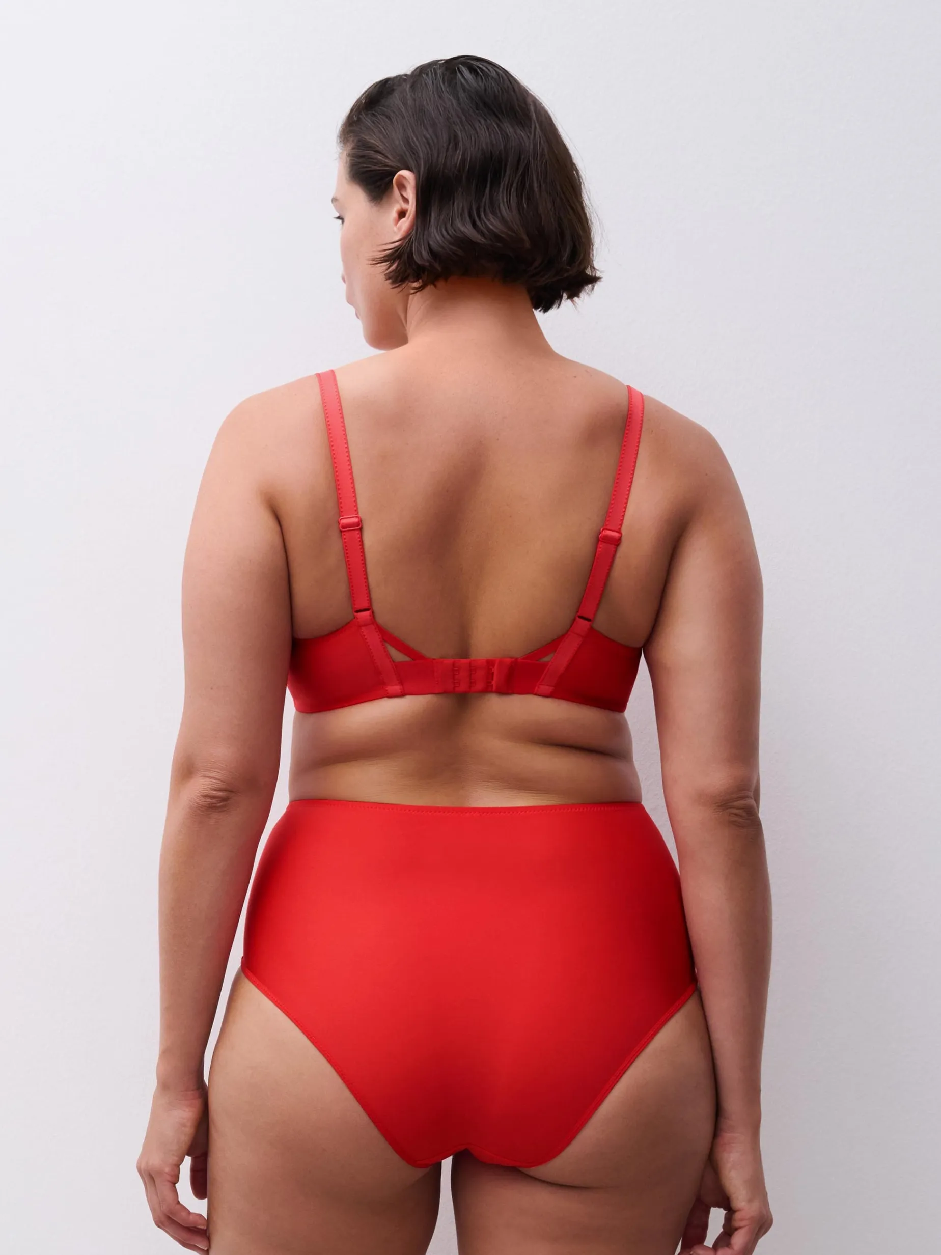 CHANTELLE PULP PLAY Hoge Taille Slip - Rood