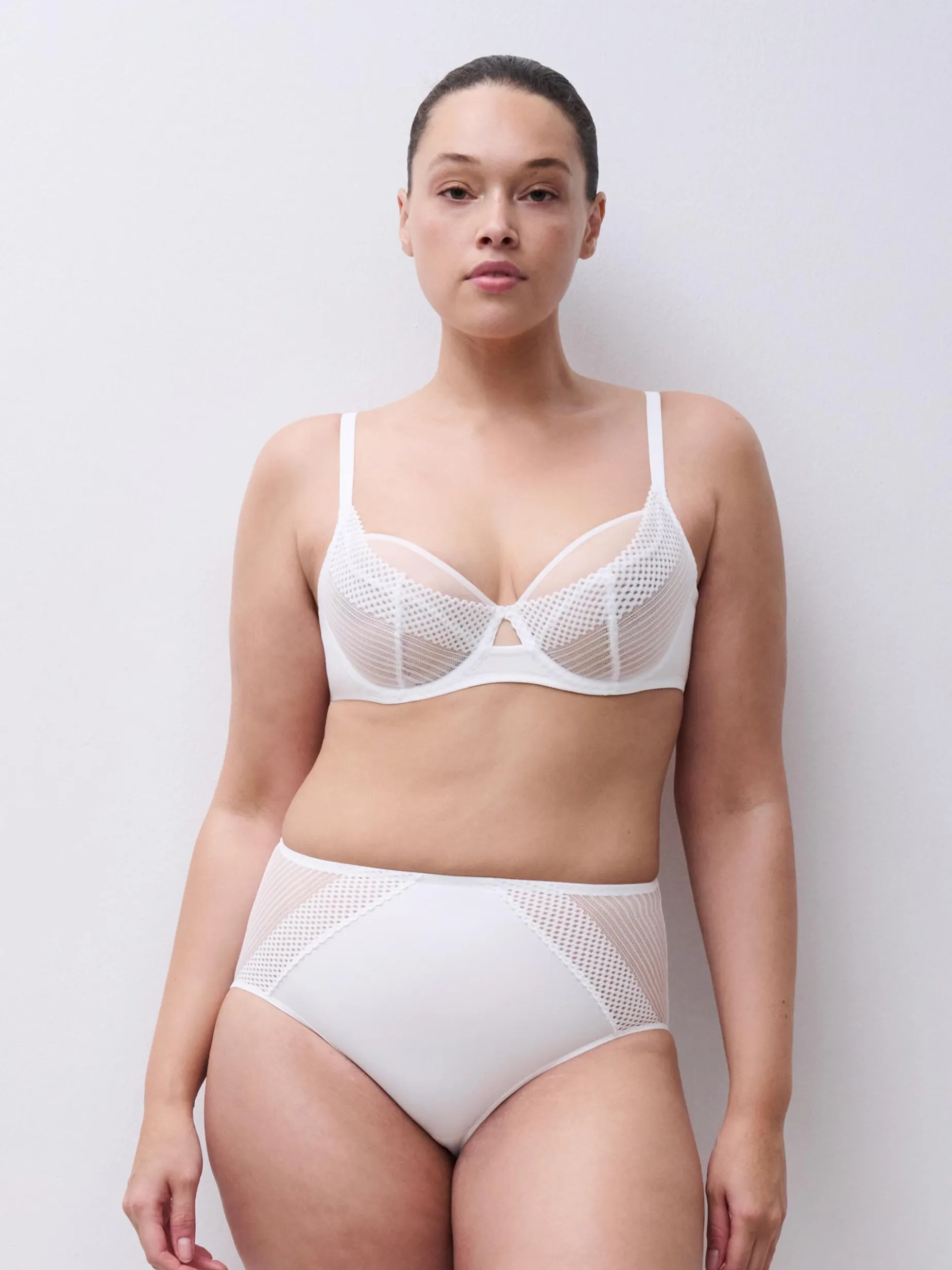 CHANTELLE PULP PLAY Hoge taille slip - Wit