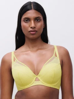 CHANTELLE PULP PLAY Plunge t-shirt BH - Citrus