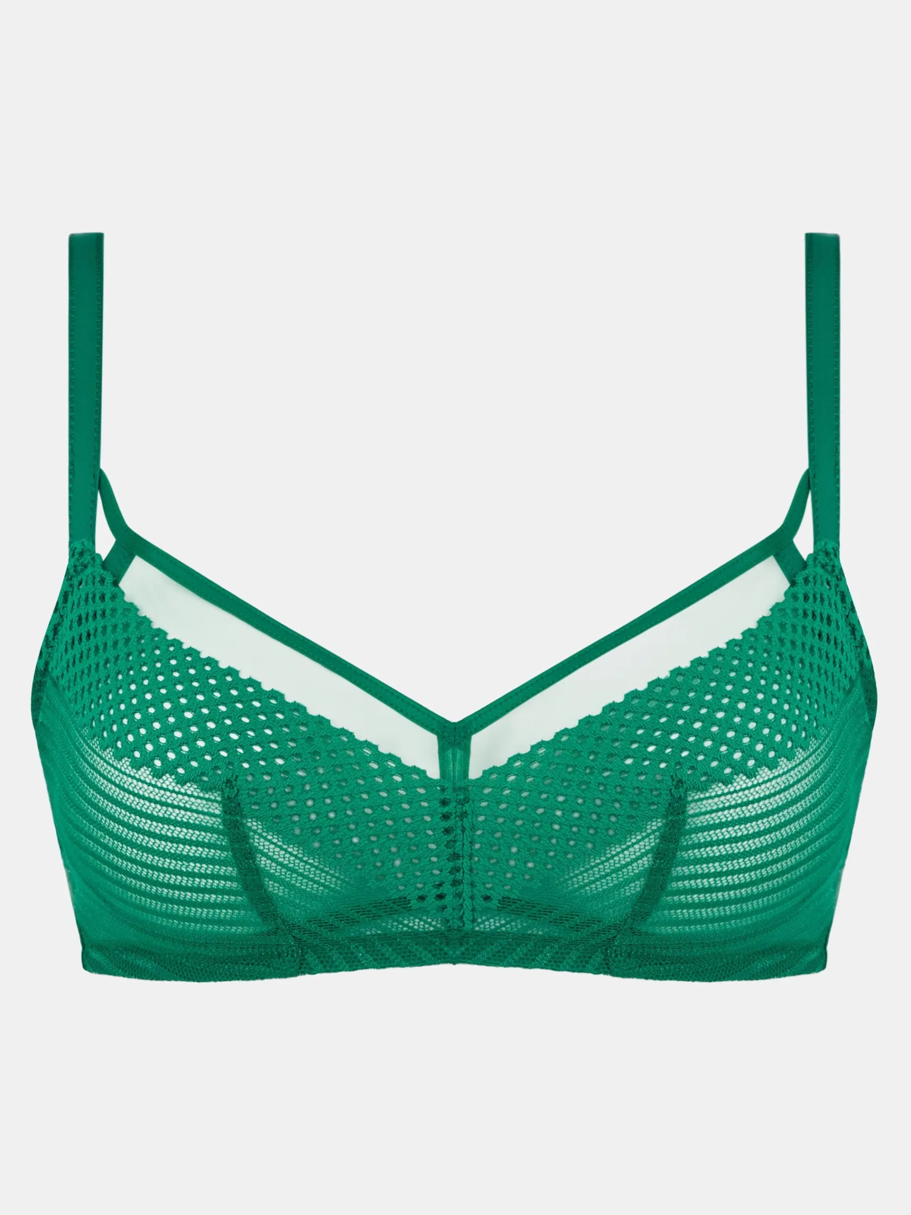 CHANTELLE PULP PLAY Voorgevormde Beugel BH - Racing Green