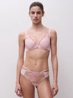CHANTELLE PULP SPICE Push-up BH - Candy Pink Multico
