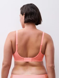 Chantelle Romance Plunge BH - Fluorroze