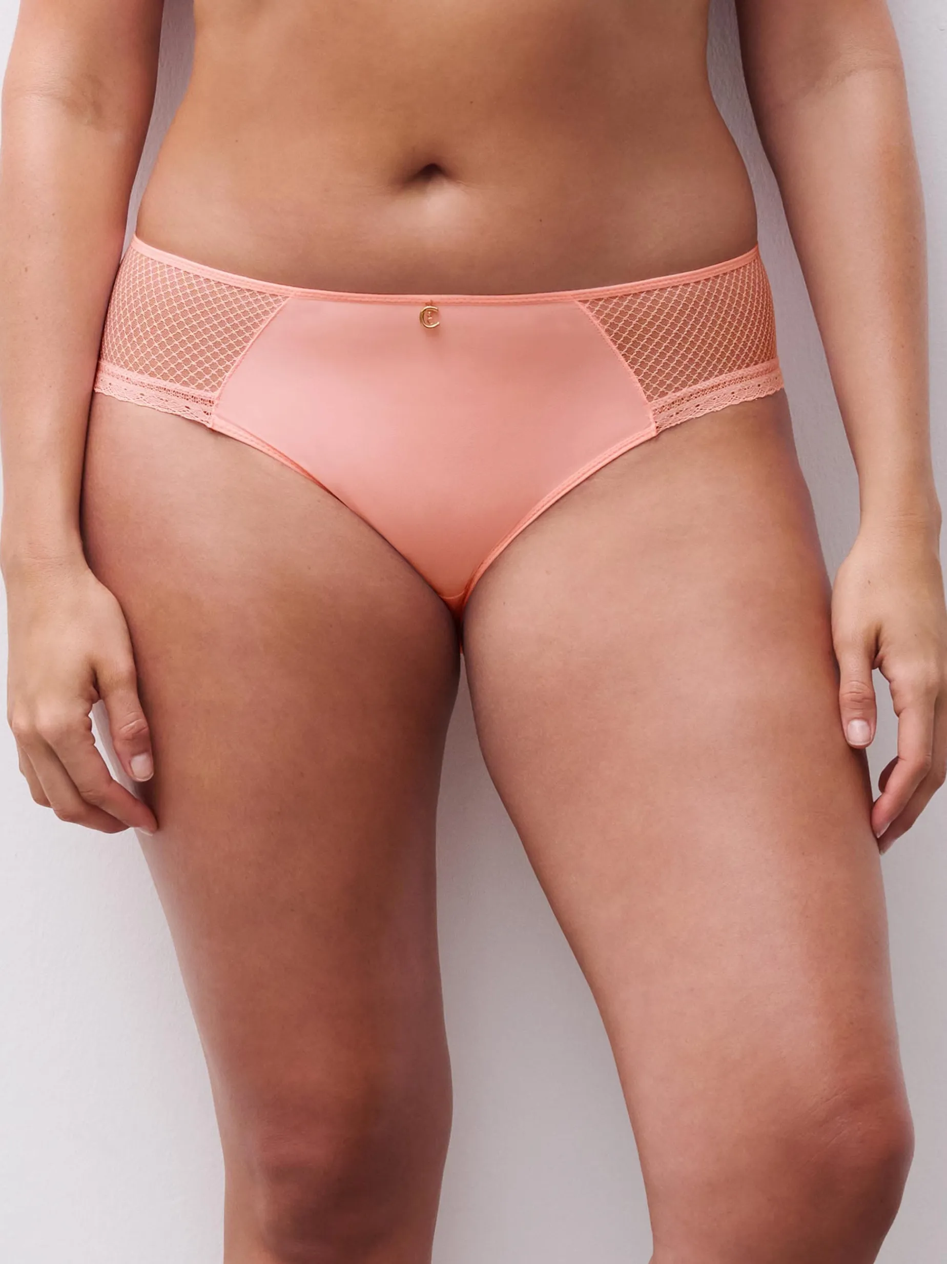Chantelle Romance Slip - Fluorroze