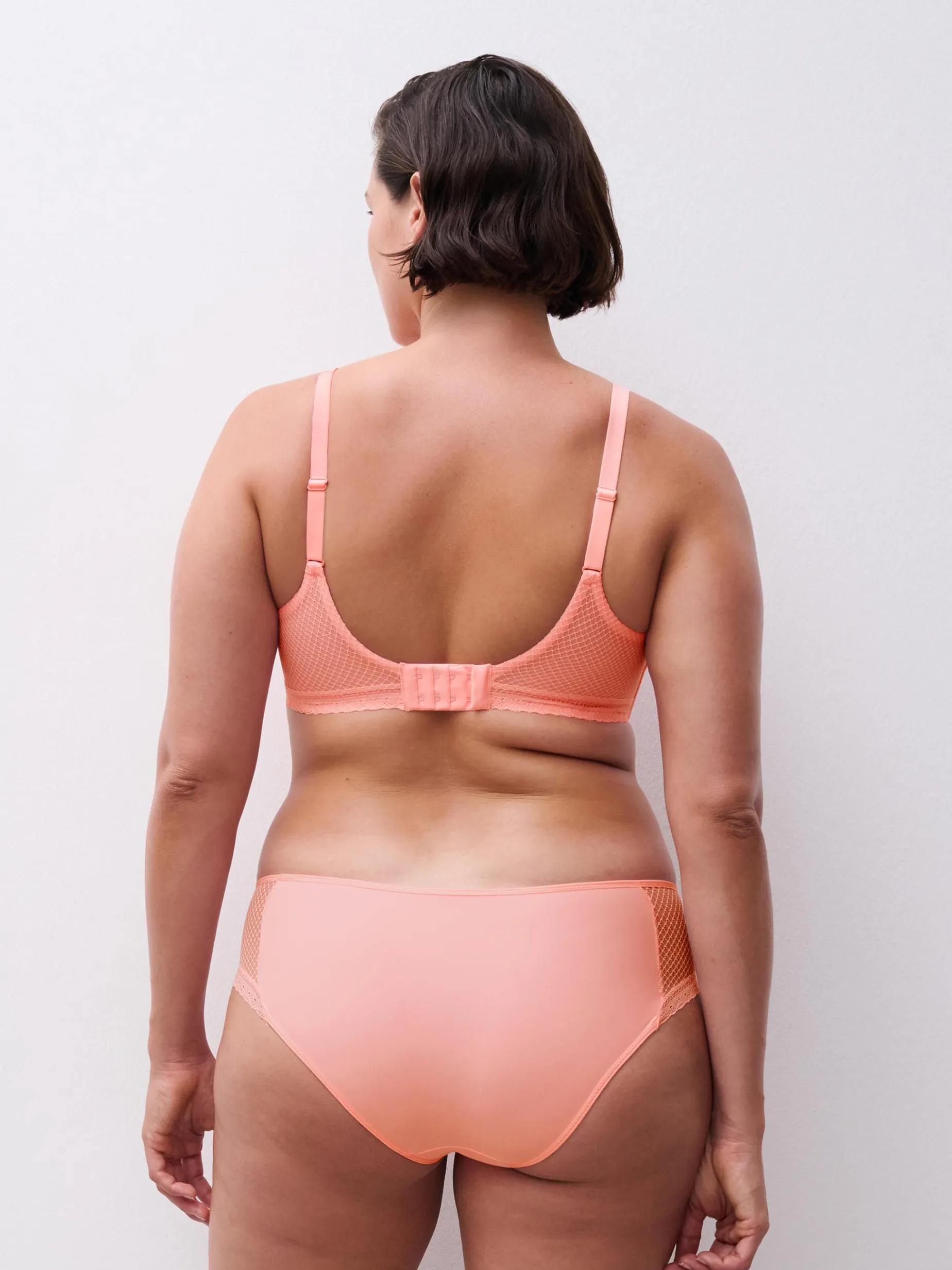Chantelle Romance Slip - Fluorroze