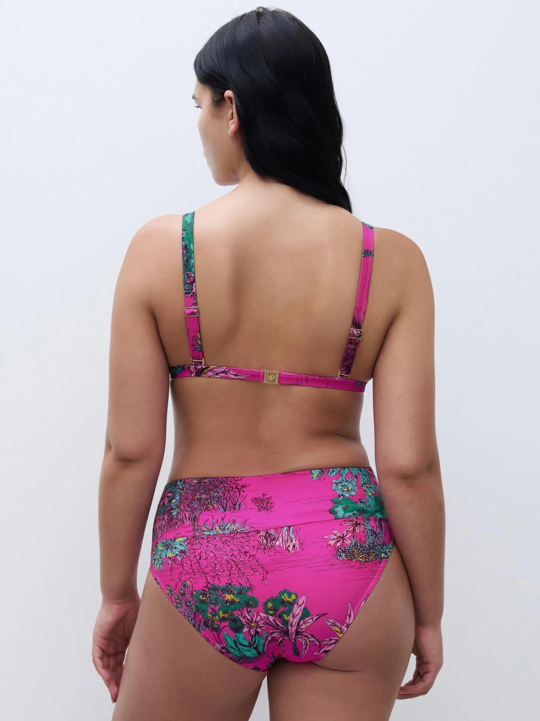 Chantelle SAUVAGE Bikinibroekje - Pink Jungle