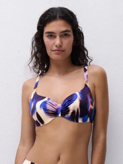 Chantelle SAUVAGE Bikinitop met beugel - Blurred night