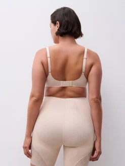 Chantelle SEXY SHAPE Corrigerende Hoge Taille Slip met Pijpjes - Goudkleurig Beige