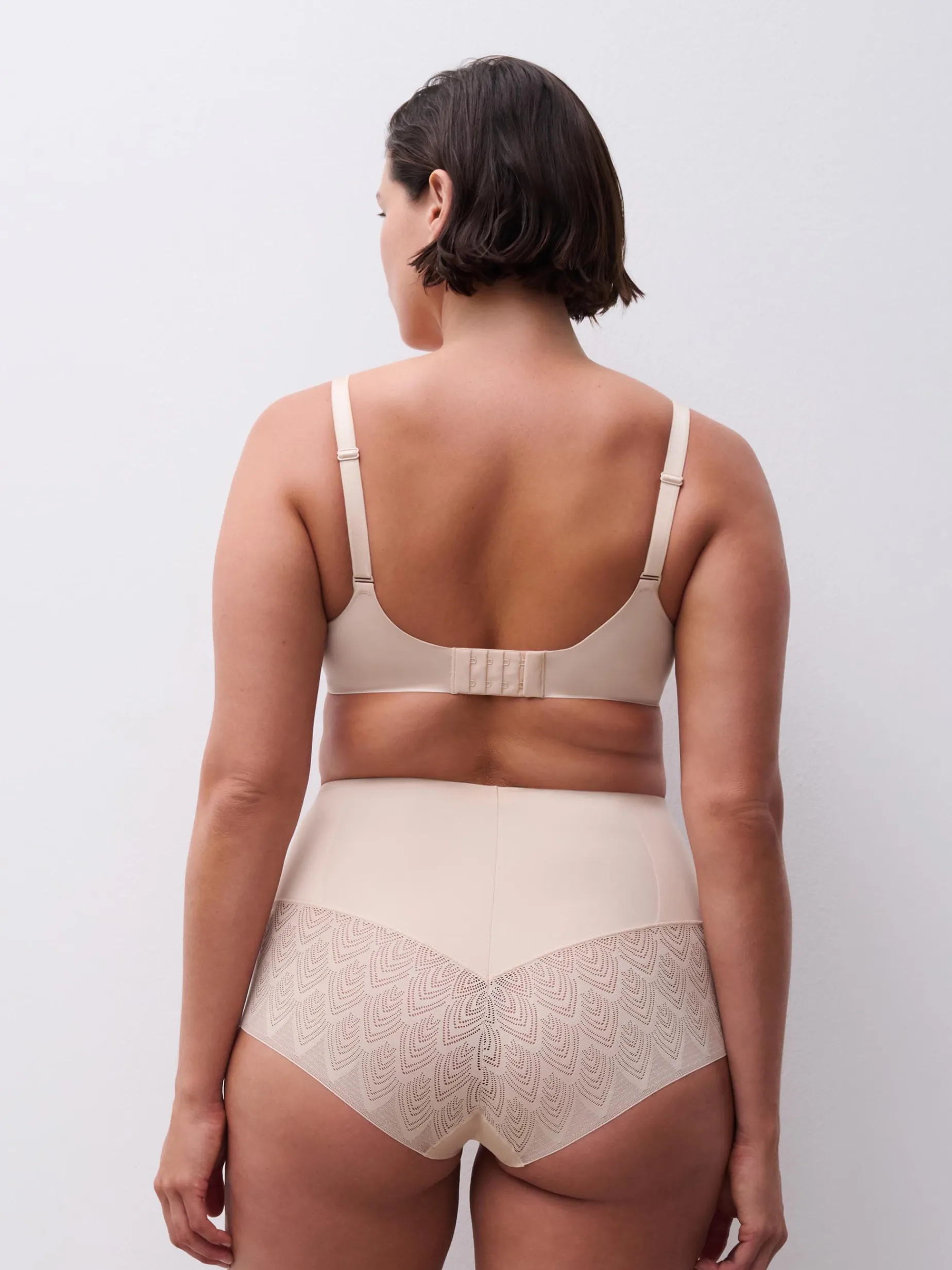 Chantelle SEXY SHAPE Corrigerende Hoge Taille Slip - Goudkleurig Beige