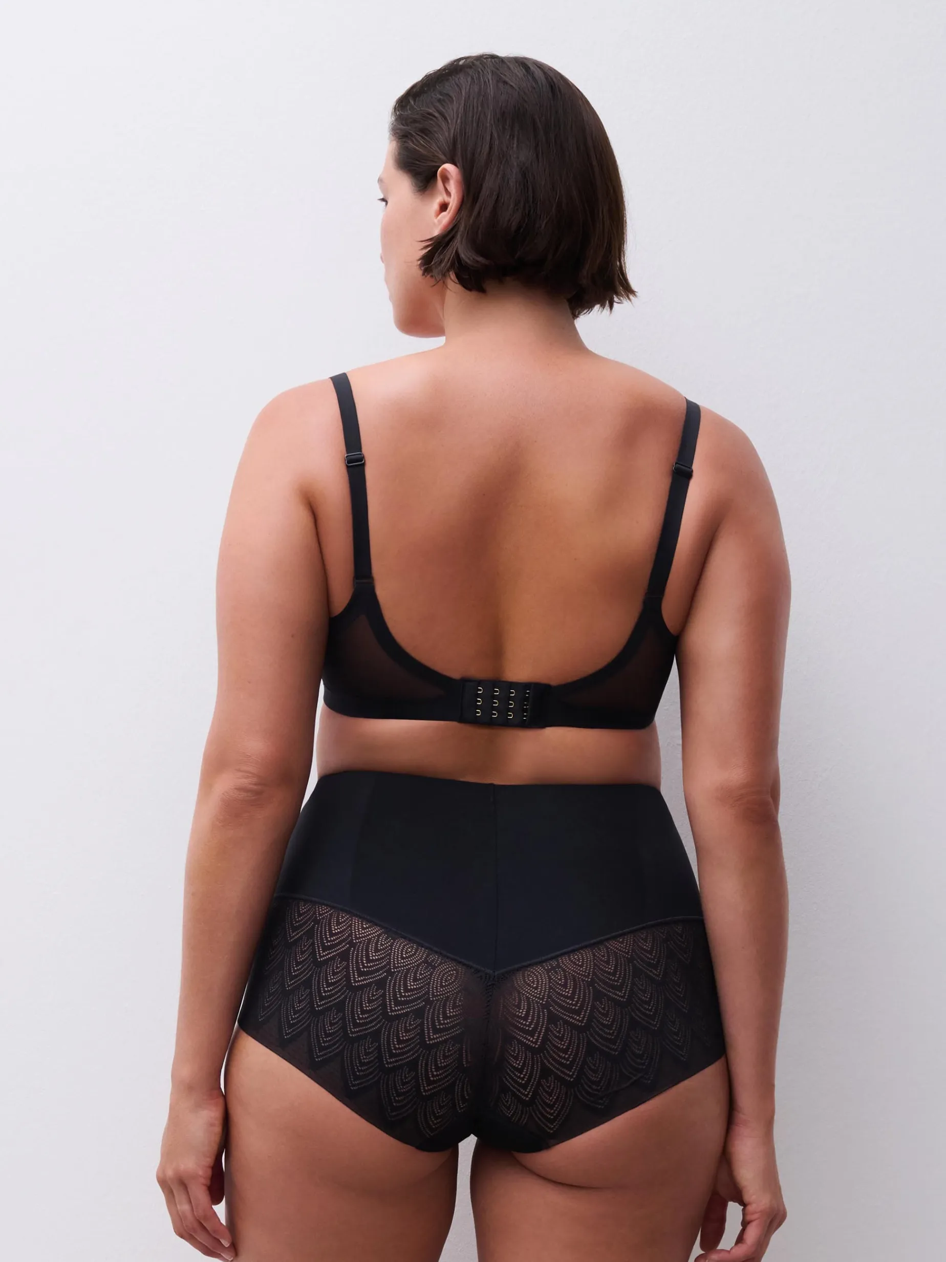 Chantelle SEXY SHAPE Corrigerende Hoge Taille Slip - Zwart
